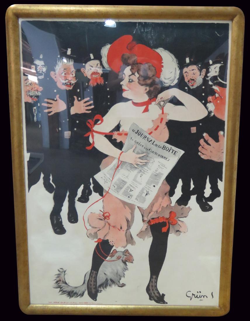 JULES ALEXANDRE GRUN "LE JOURNAL" POSTER (1 of 6)