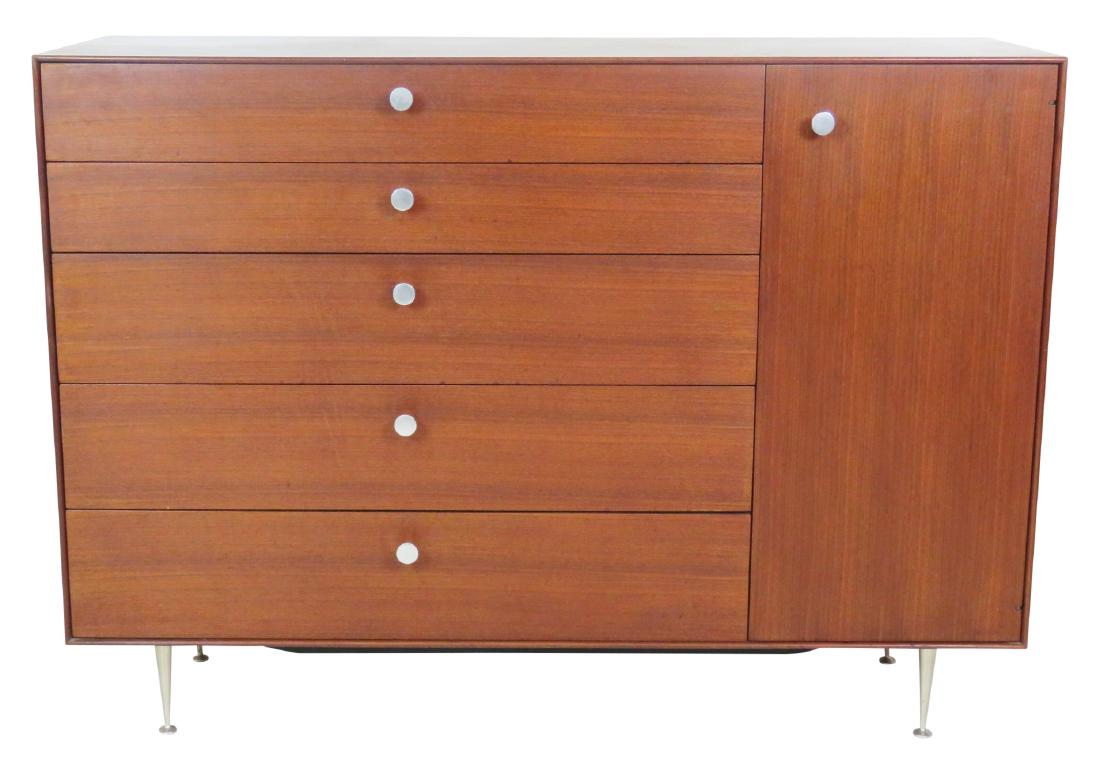 GEORGE NELSON for HERMAN MILLER TEAK MAN'S CHEST (1 of 5)