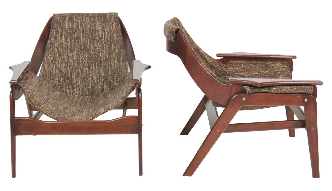 Pair MODERN DESIGN LOUNGE CHAIRS (1 of 5)