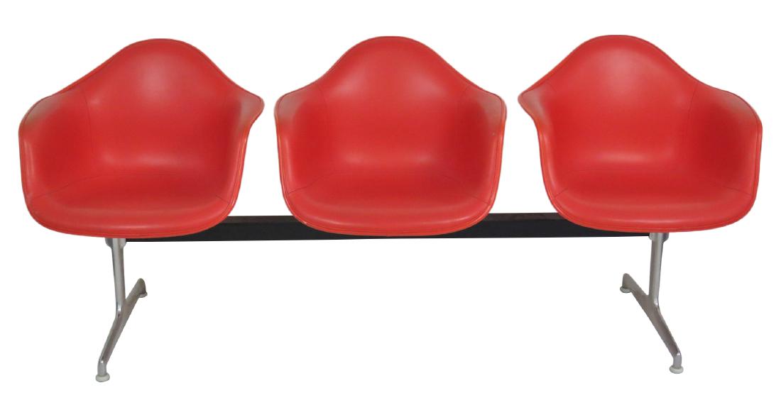 HERMAN MILLER MODERN 3 SEAT BENCH (1 of 11)