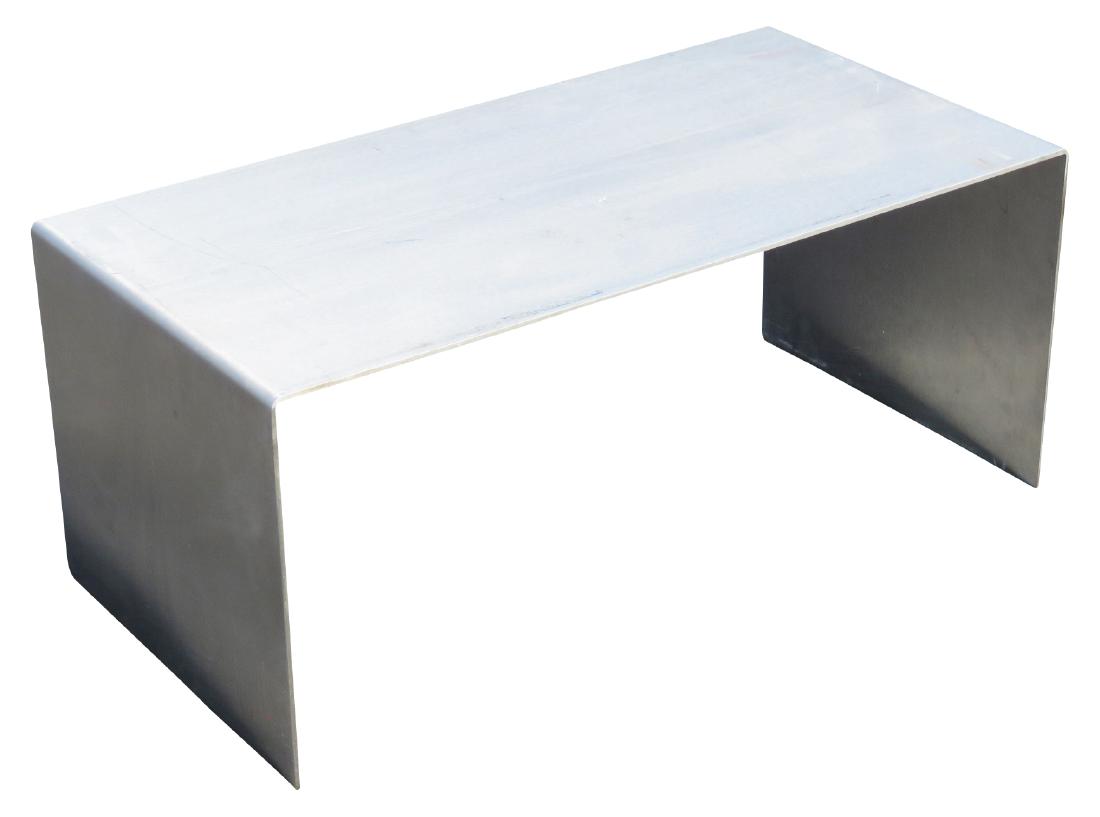 STAINLESS STEEL COFFEE TABLE (1 of 2)