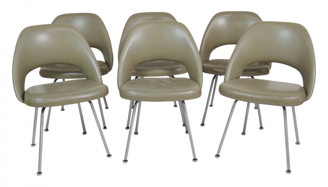 6 KNOLL MODERN DESIGN LOUNGE CHAIRS (1 of 6)