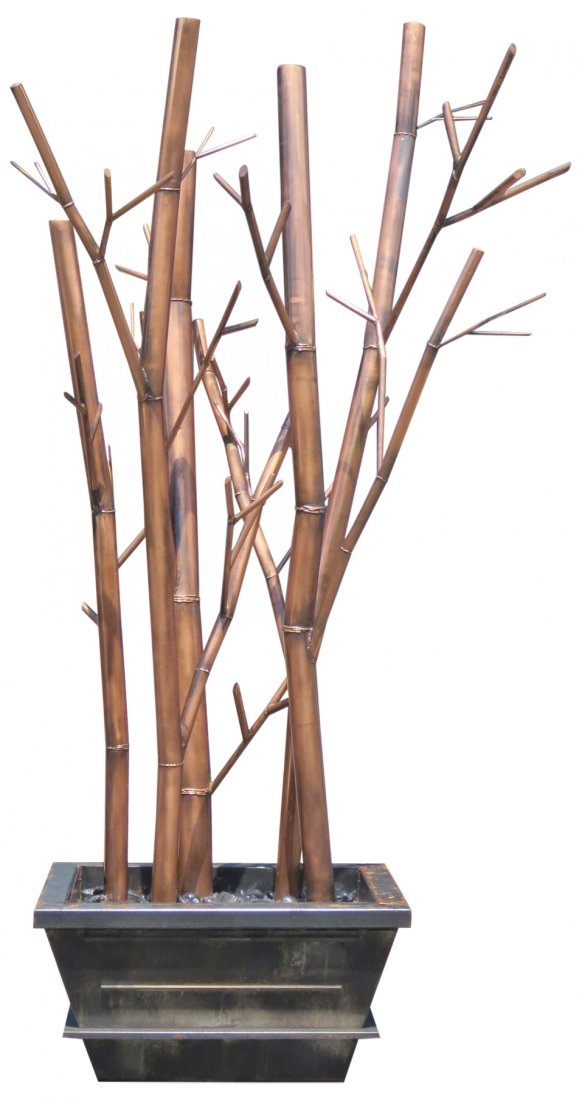 STUDIO SCULPTED FAUX BAMBOO TREES (1 of 5)