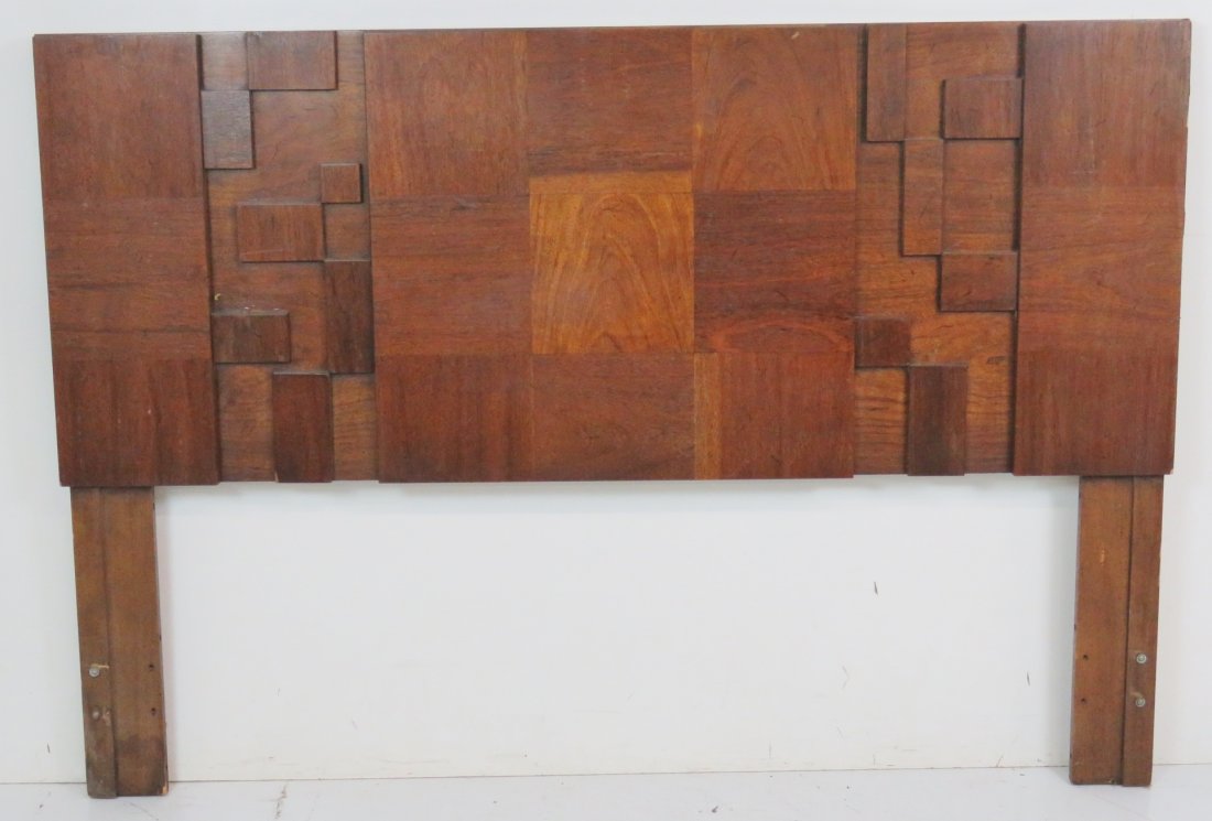 PAUL EVANS STYLE BRUTALIST HEADBOARD (1 of 6)
