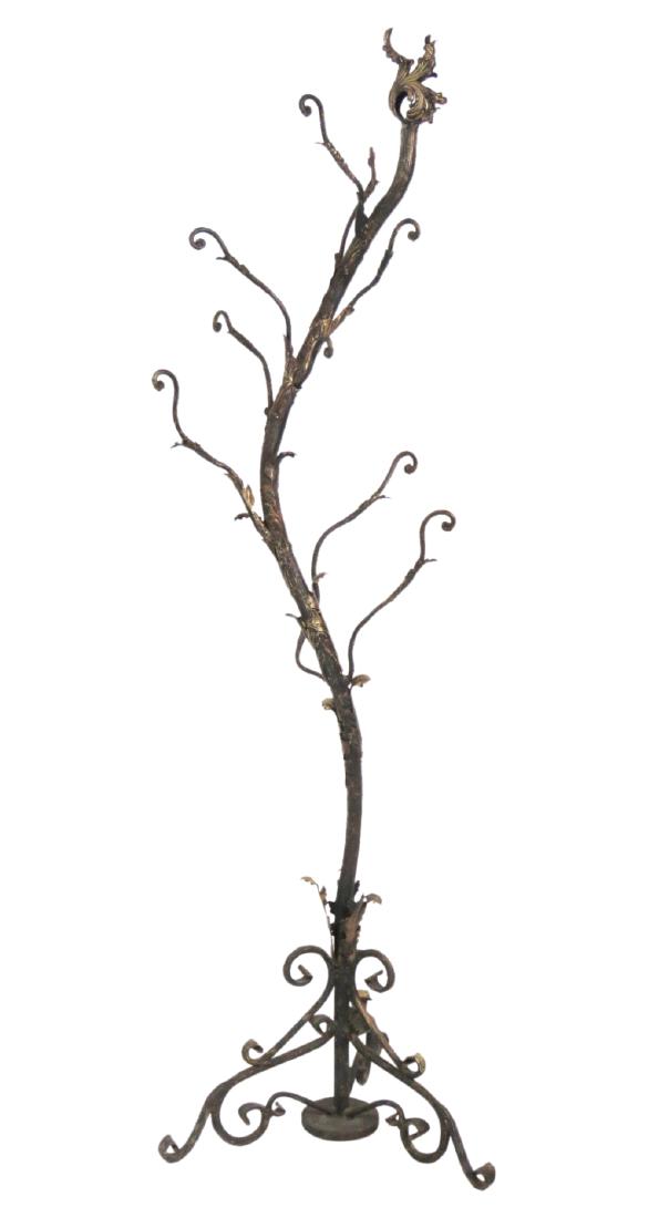 FRENCH STYLE CAST IRON HALL TREE (1 of 7)
