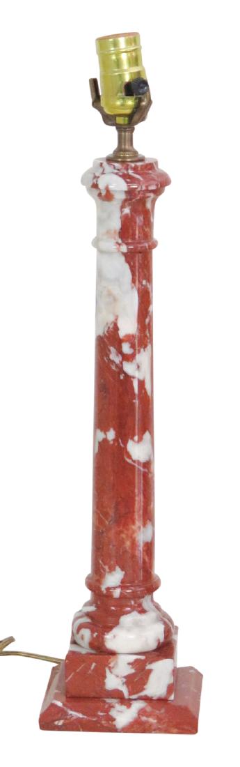MARBLE COLUMN LAMP (1 of 4)