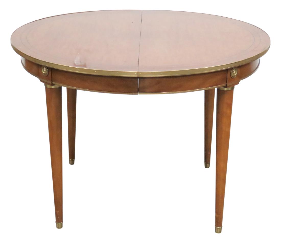 JANSEN STYLE WALNUT DINING TABLE (1 of 7)