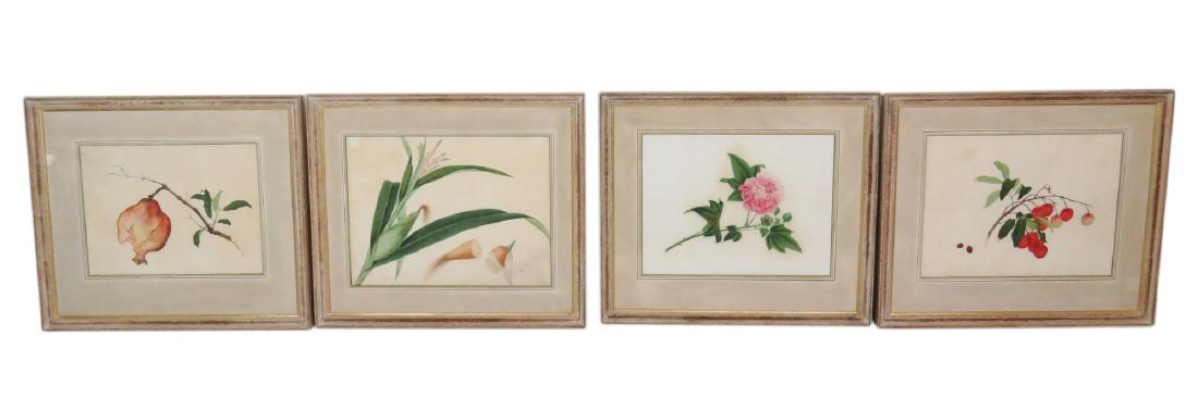 4 ACRYLIC PAINTINGS of VEGETABLES & FRUIT (1 of 7)