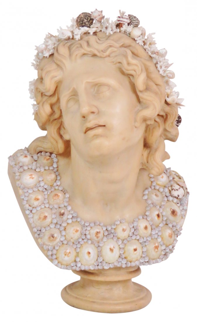 J. ANTHONY REDMILE LARGE SHELL ART BUST (1 of 12)