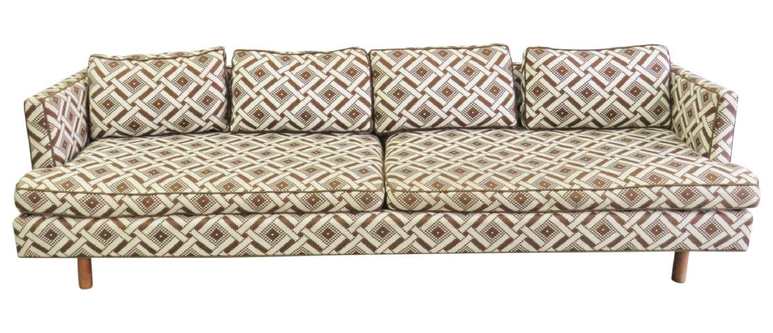 DUNBAR STYLE MODERN UPHOLSTERED SOFA (1 of 7)