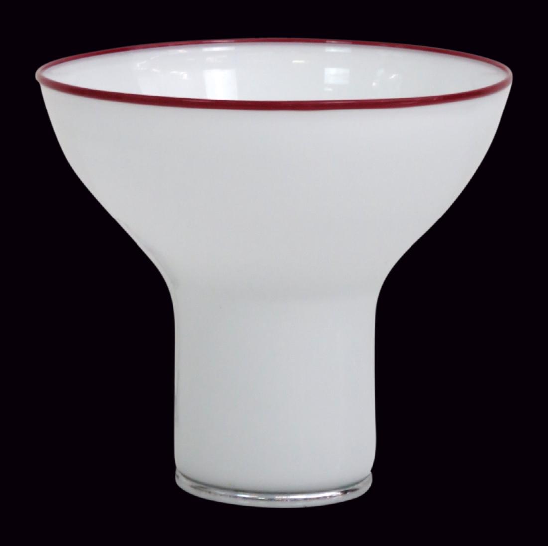 ITALIAN GLASS MUSHROOM LAMP (1 of 4)