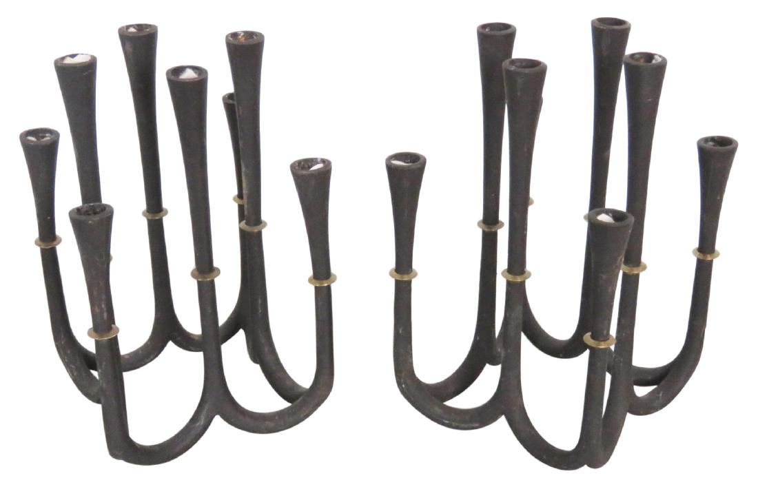 Pair DANSK DANISH CANDELABRAS (1 of 6)