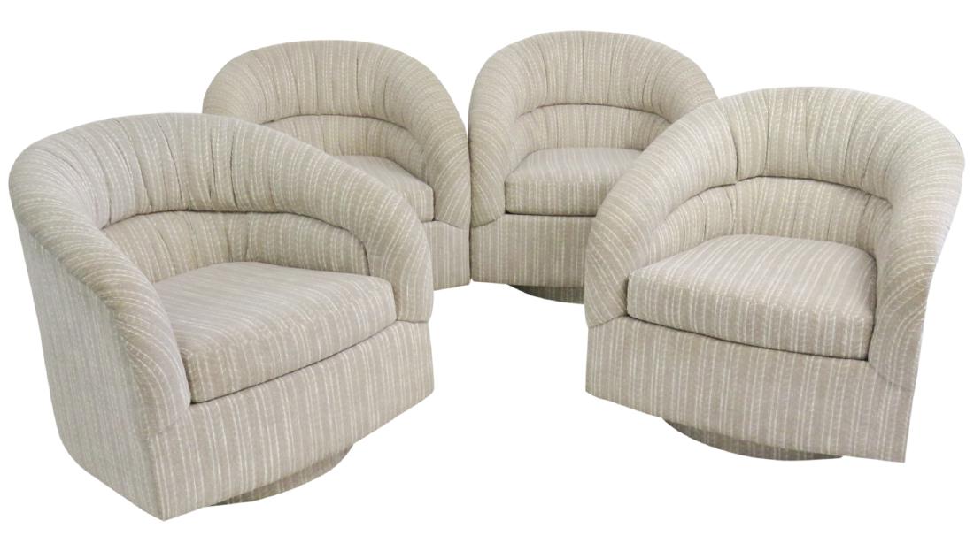 4 MILO BAUGHMAN for THAYER COGGIN SWIVEL CHAIRS (1 of 5)