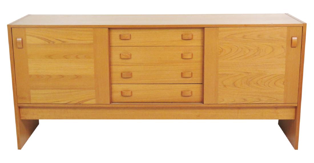 DANISH MODERN TEAK SIDEBOARD (1 of 6)