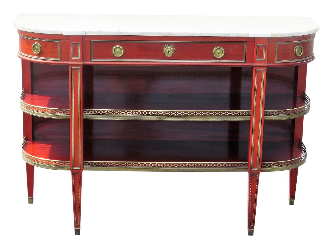 JANSEN MARBLETOP DESSERT SIDEBOARD (1 of 6)