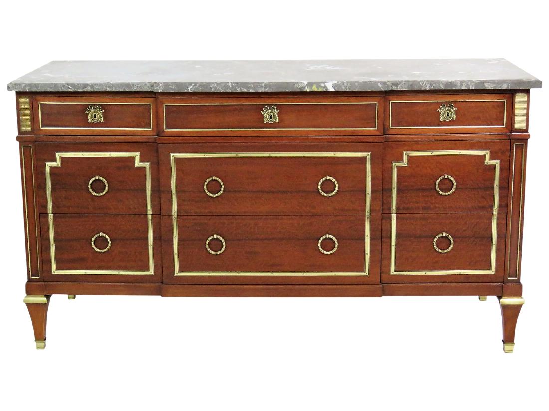 JANSEN MARBLETOP COMMODE (1 of 4)