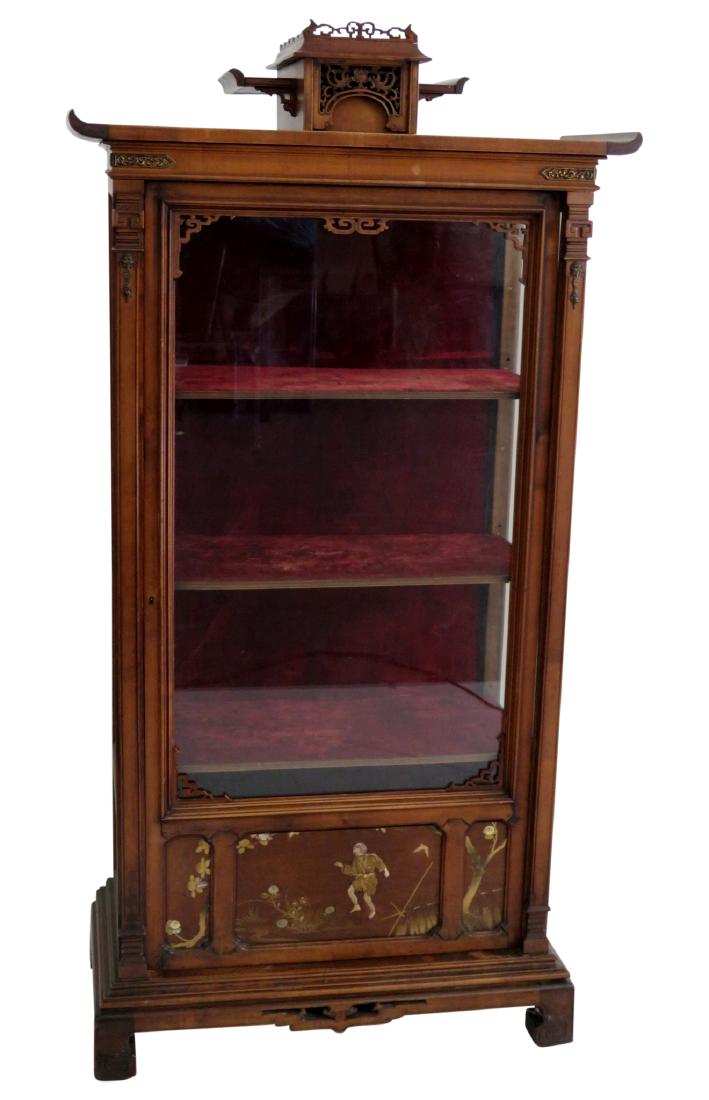 JAPONISM DISPLAY CABINET attr. GABRIEL VIARDOT (1 of 9)
