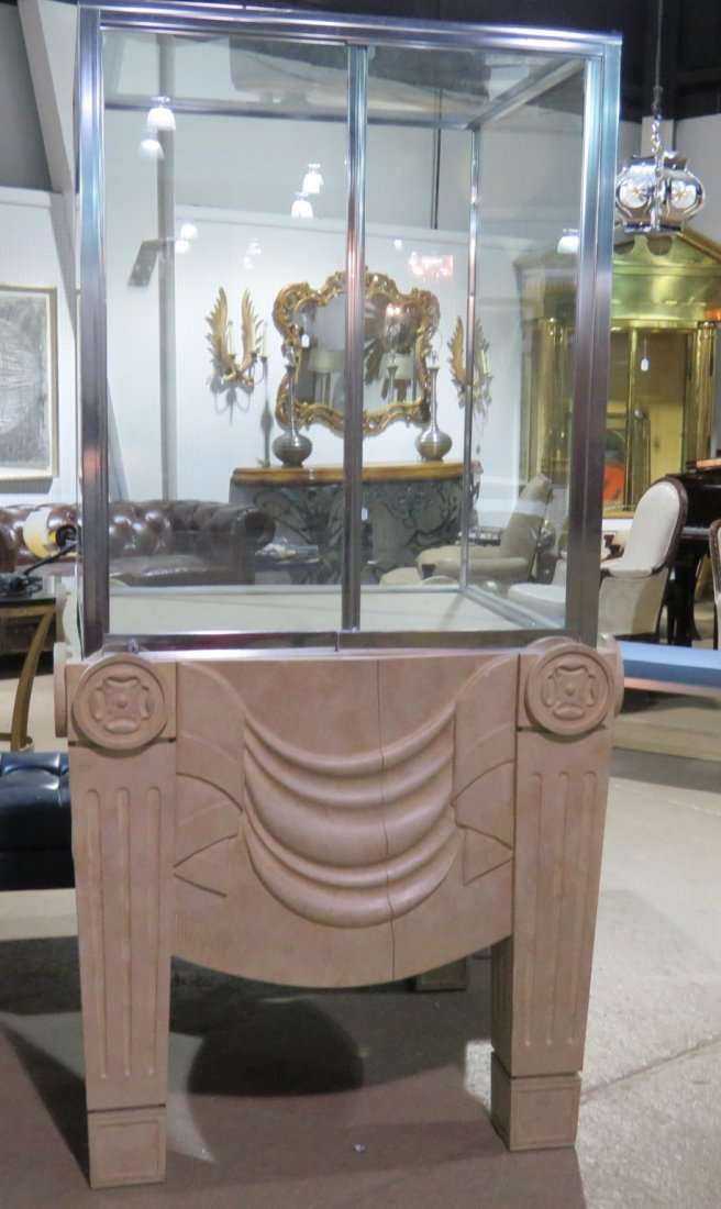 CONTEMPORARY DECORATIVE DISPLAY CABINET (1 of 6)