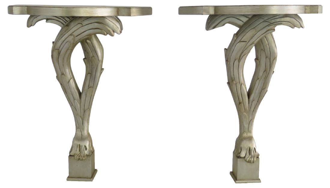 Pair SERGE ROCHE STYLE CONSOLES (1 of 5)