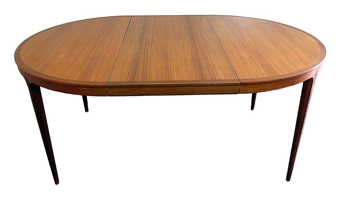 SWEDISH TEAK DINING TABLE (1 of 7)