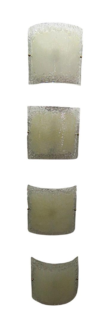 SET Of 4 MURANO GLASS SCONCES (1 of 4)