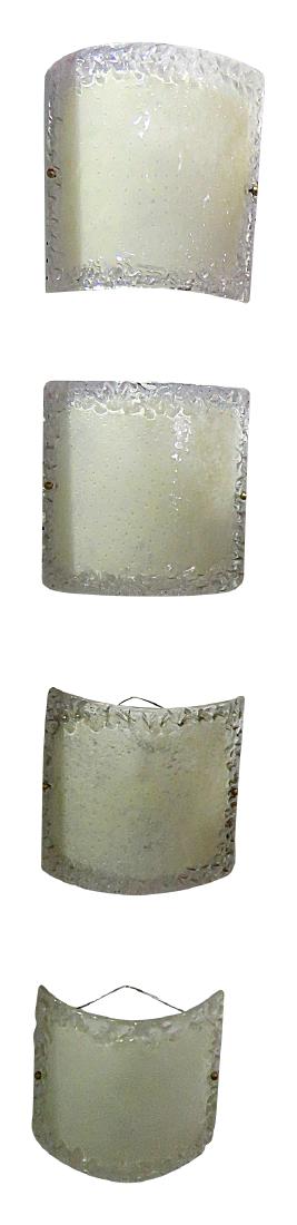 SET Of 4 MURANO GLASS SCONCES (1 of 5)