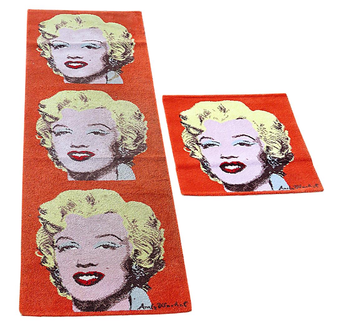 ANDY WARHOL MARILYN MONROE MASTER RUG COLLECTION (1 of 6)