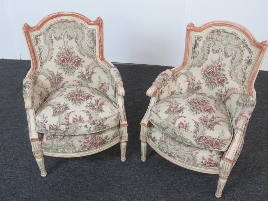 Pair JANSEN STYLE CHILDS BERGERES (1 of 9)