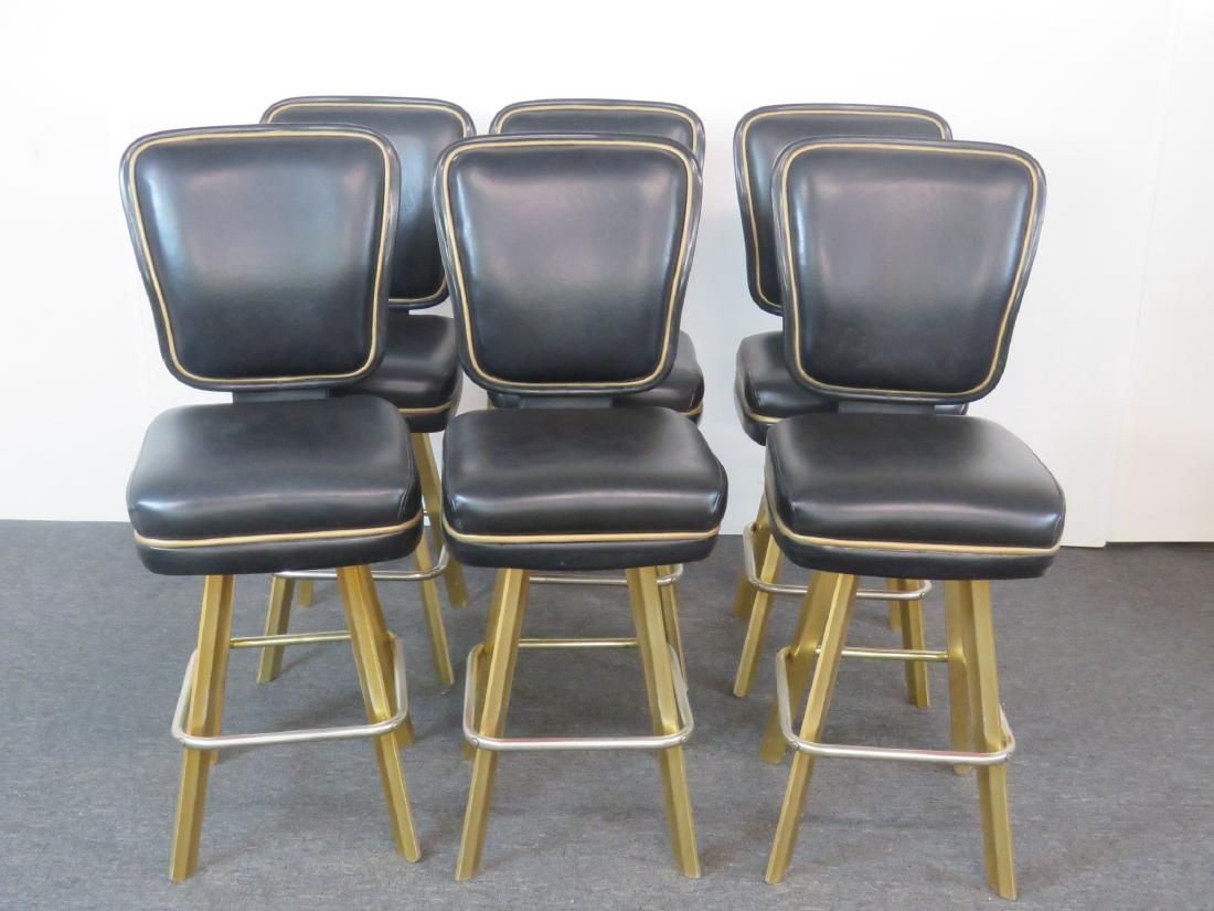 6 BAR STOOLS FROM TRUMP CASINO (1 of 10)