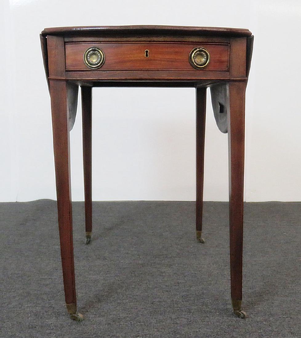 19th C. PEMBROKE TABLE (1 of 8)