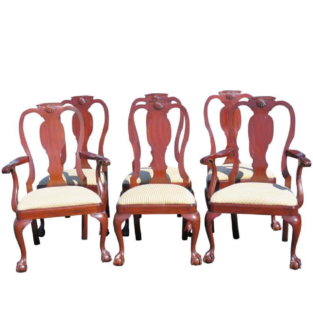 Six Henkel Harris Mahogany Dining Chairs (1 of 10)
