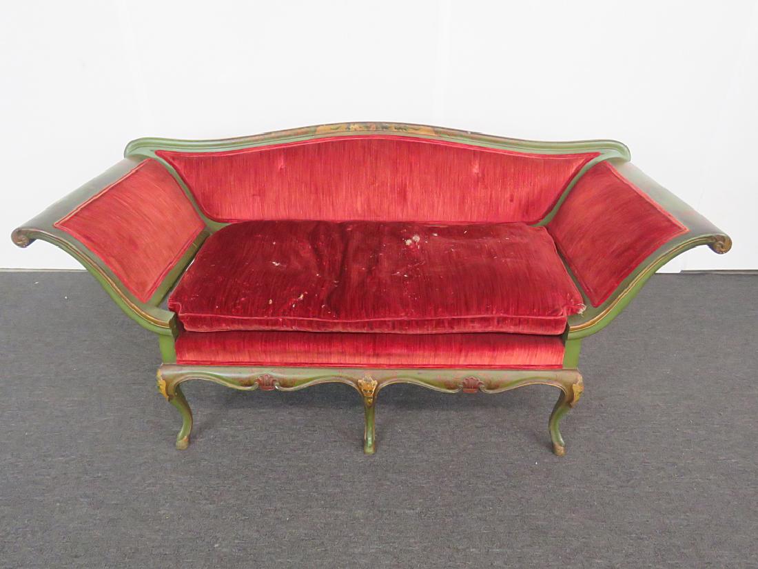 VENETIAN DECORATED SETTEE (1 of 9)