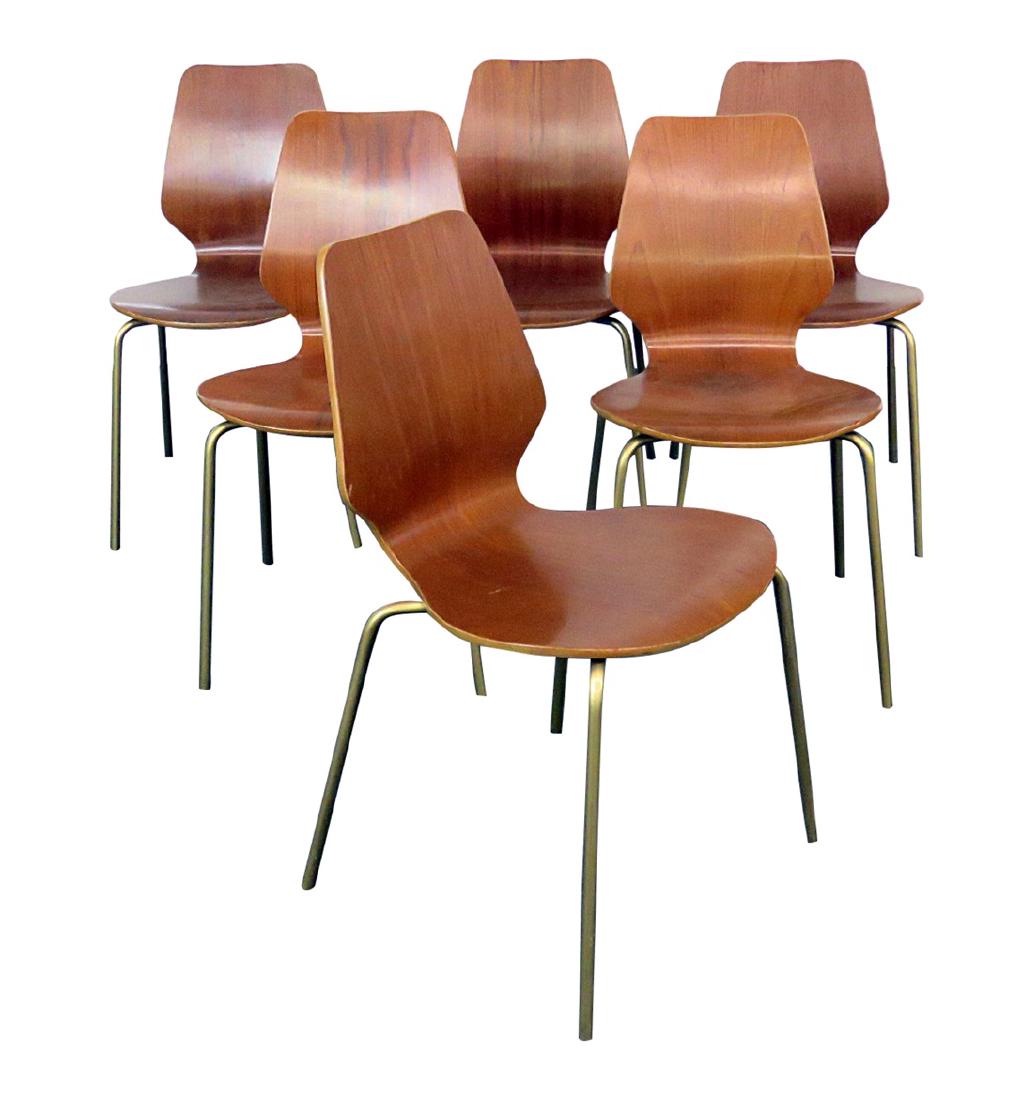 6 BENT PLYWOOD MCM CHAIRS (1 of 5)