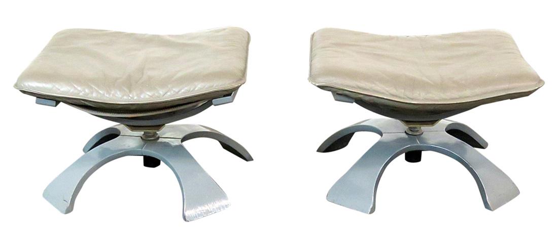 Pair DIRECTOIRE STYLE STOOLS (1 of 4)