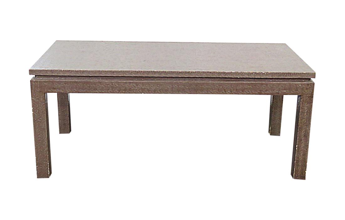 KARL SPRINGER STYLE COFFEE TABLE (1 of 6)