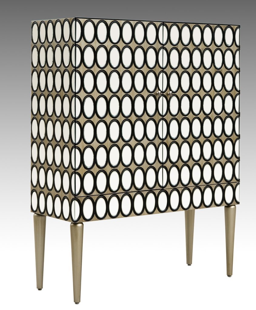 MODERN DESIGN MIRRORED CABINET (1 of 1)