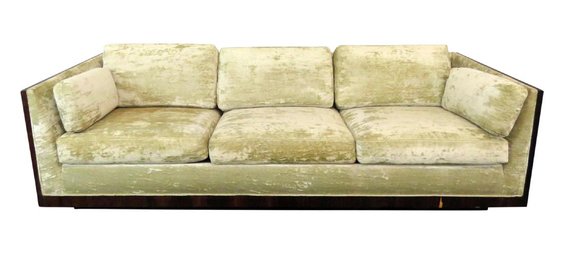 MILO BAUGHMAN ROSEWOOD SOFA (1 of 3)