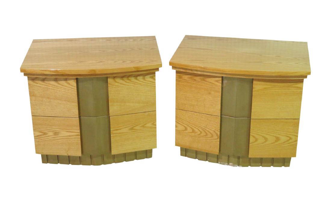 Pair KAGAN STYLE NIGHT STANDS (1 of 5)