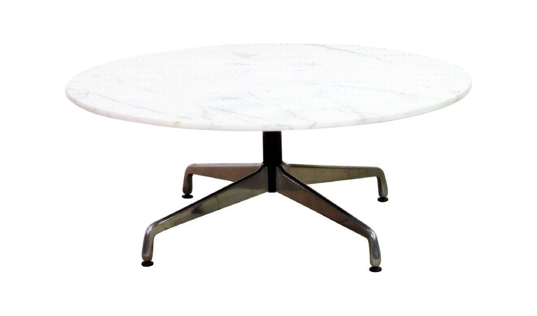 MARBLE TOP COFFEE TABLE attributed HERMAN MILLER (1 of 8)