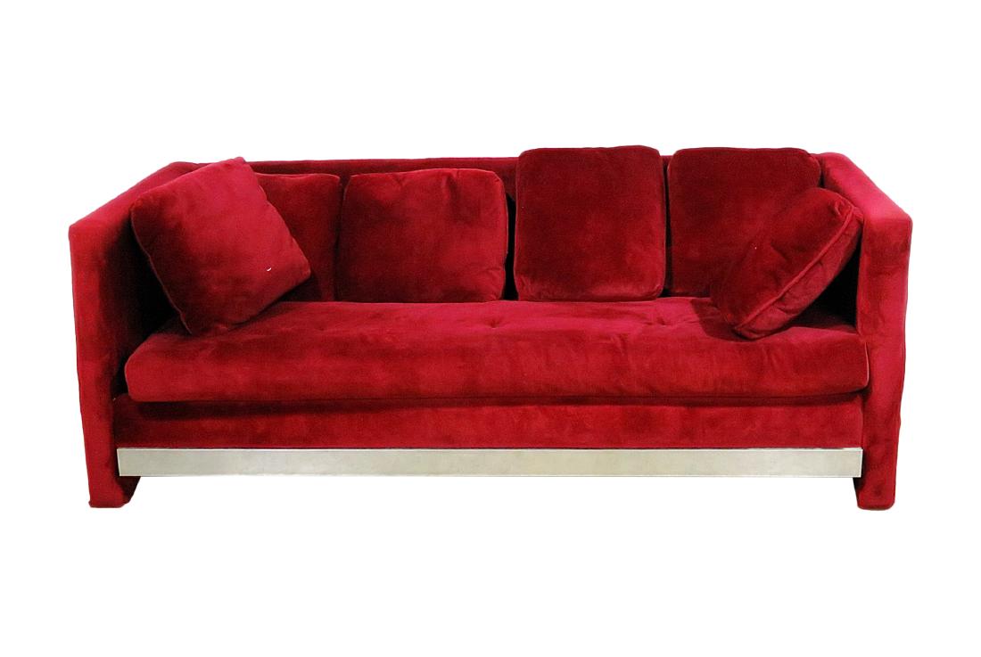 KARL SPRINGER STYLE SOFA (1 of 6)