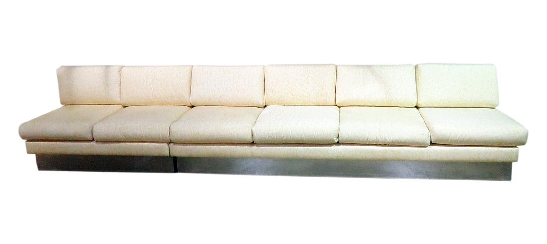KARL SPRINGER STYLE SECTIONAL SOFA (1 of 7)