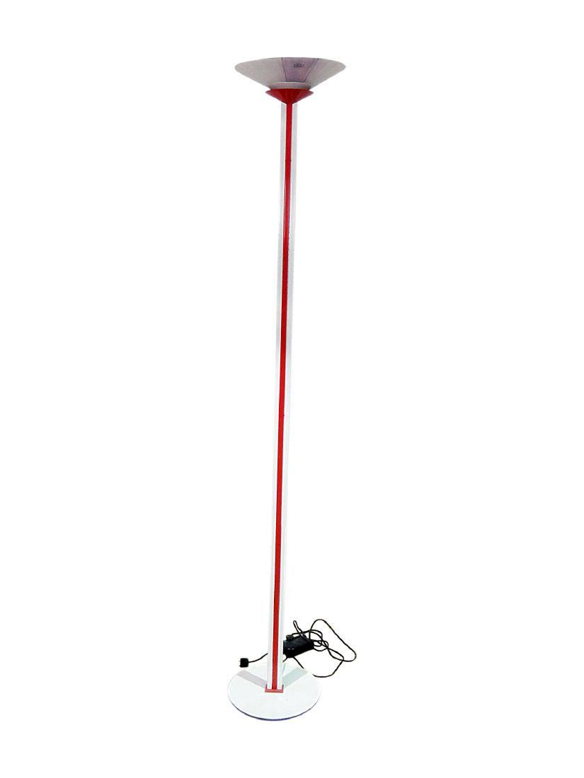 MID CENTURY MODERN TIFFANY STYLE FLOOR LAMP (1 of 6)