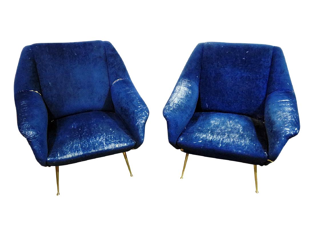 Pair ZANUSO STYLE CHAIRS (1 of 12)