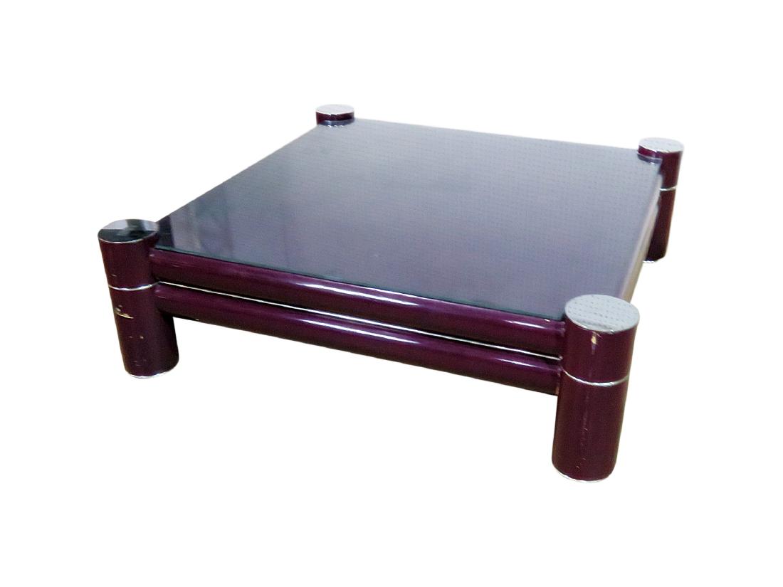 MCM OVERSIZED COFFEE TABLE attributed PACE (1 of 9)