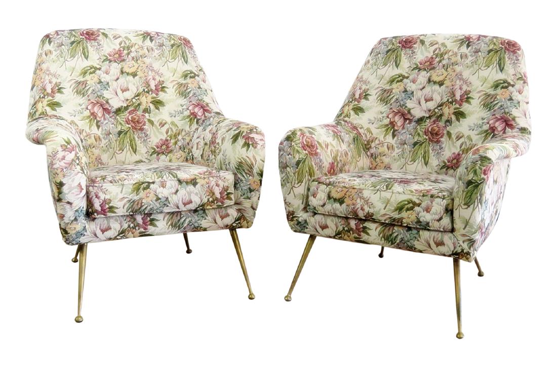 Pair VINTAGE ITALIAN CHAIRS (1 of 5)