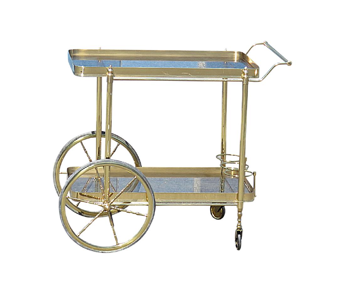 BRASS ITALIAN BAR CART (1 of 6)