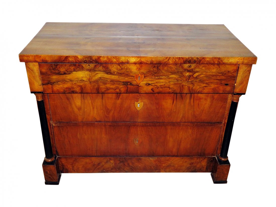 ANTIQUE 18TH CENTURY THREE DRAWER COMMODE (1 of 13)