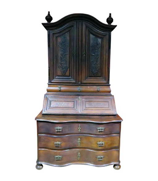 ANTIQUE 18TH CENTURY FRENCH SECRETARY DESK - ANTIQUE 18TH CENTURY FRENCH SECRETARY DESK