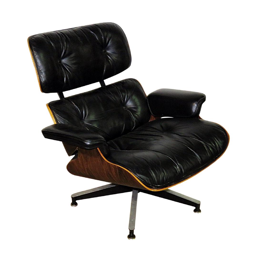 HERMAN MILLER LEATHER LOUNGE CHAIR - Oct 21, 2018 | SS Auction, Inc. in NJ