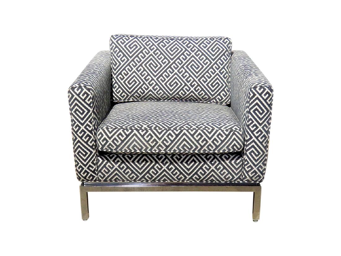 MILO BAUGHMAN STYLE CLUB CHAIR (1 of 7)